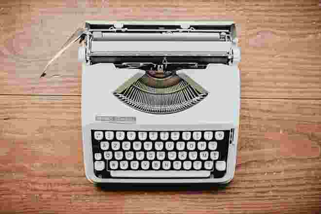 Typewriter White
